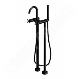 Steinberg 250 - Mitigeur de baignoire au sol, noir mat 250 1162 S