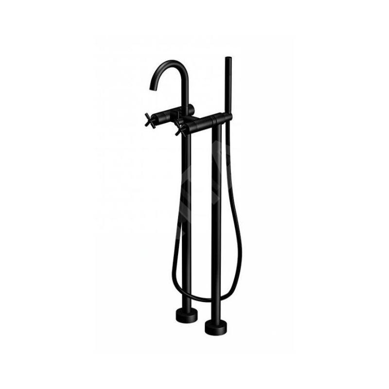 Steinberg 250 - Mitigeur de baignoire au sol, noir mat 250 1162 S