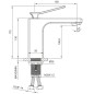 Sapho Jumper - Mitigeur de lavabo, chrome JM002