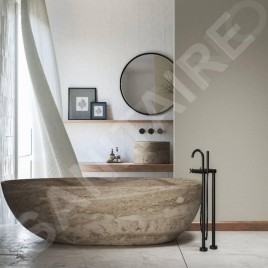 Steinberg 250 - Mitigeur de baignoire au sol, noir mat 250 1162 S