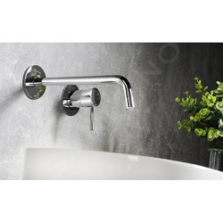 Sapho Rhapsody - Mitigeur de lavabo encastré avec corps d’encastrement, installation 2 trous, chrome 5553