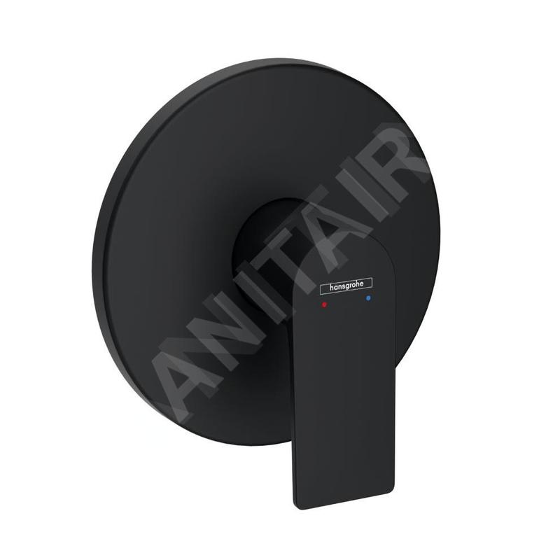 Hansgrohe Rebris E - Mitigeur de douche encastré, noir mat 72668670