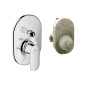 Hansgrohe Vernis Blend - Mitigeur de baignoire encastré, avec corps, chrome 71473000