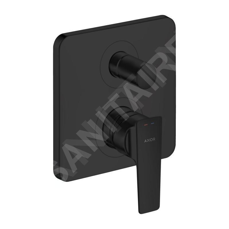 Axor Citterio E - Mitigeur de baignoire encastré, noir mat 36455670
