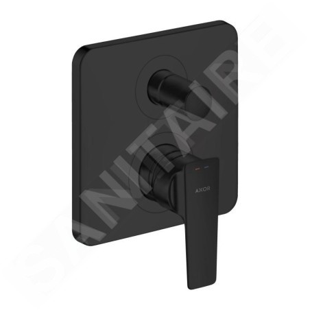 Axor Citterio E - Mitigeur de baignoire encastré, noir mat 36455670