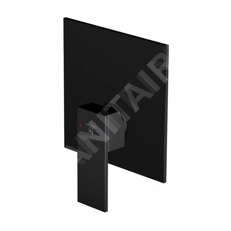 Steinberg 160 - Mitigeur de douche encastré, noir mat 160 2243 3 S
