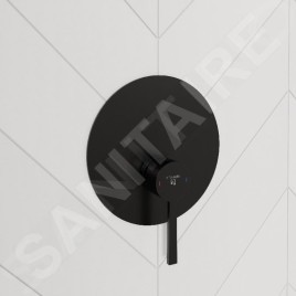 Steinberg 260 - Mitigeur de douche encastré, noir mat 260 2243 3 S