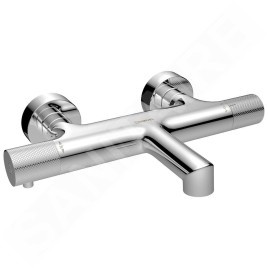 Sapho Solaris - Mitigeur thermostatique de baignoire, chrome WD010