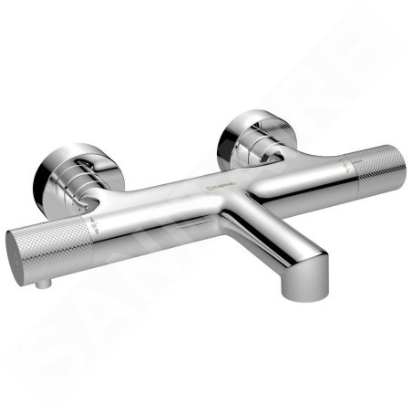 Sapho Solaris - Mitigeur thermostatique de baignoire, chrome WD010