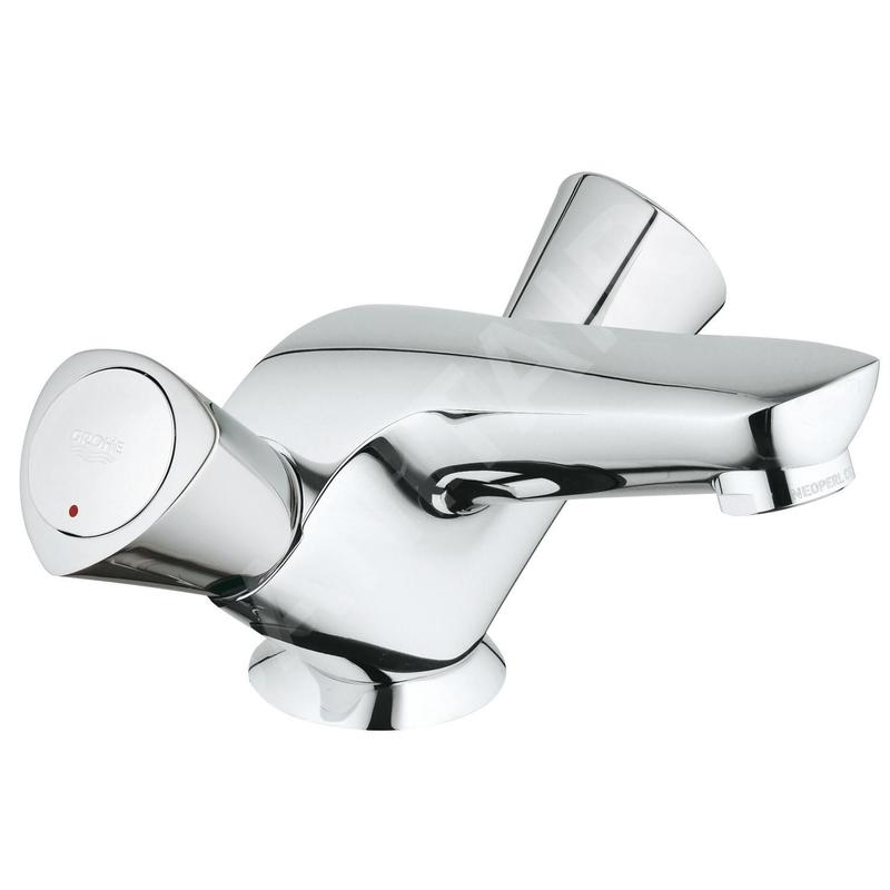 Grohe Costa S - Mitigeur de lavabo avec vidage, chrome 21255001