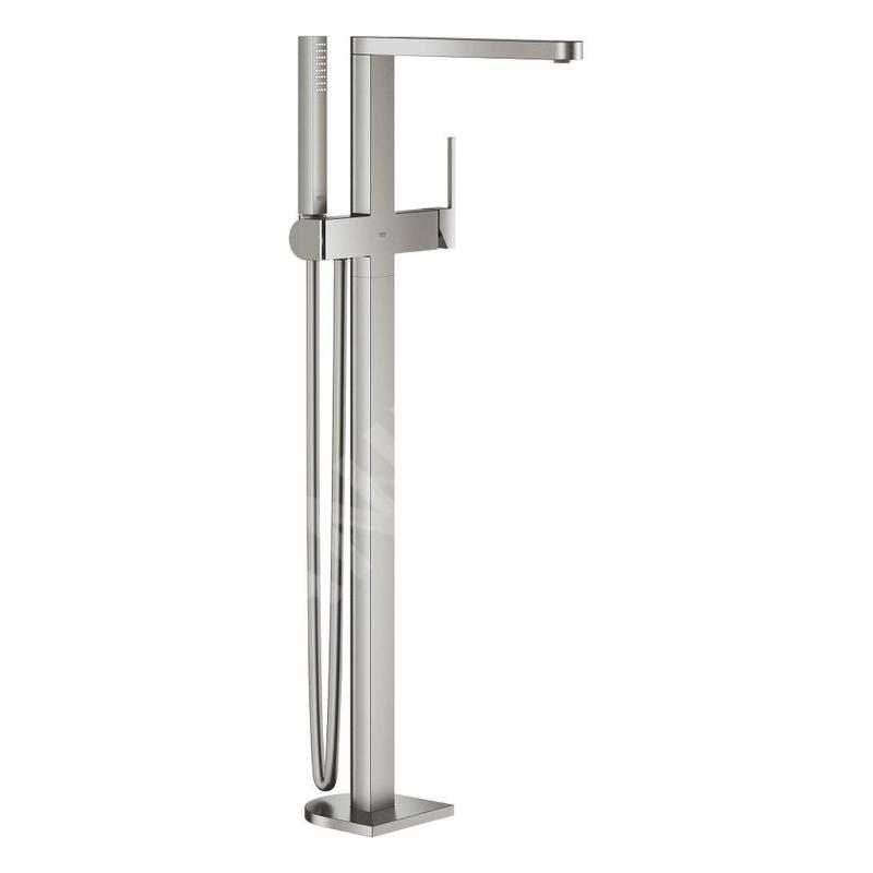 Grohe Plus - Mitigeur de baignoire à monter au sol, supersteel 23846DC3