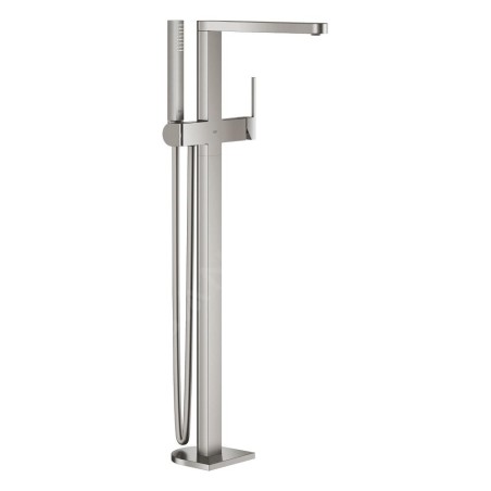 Grohe Plus - Mitigeur de baignoire à monter au sol, supersteel 23846DC3