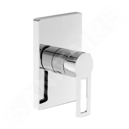 Jika Pure - Mitigeur de douche encastré, avec corps d’encastrement, chrome H3314260040001