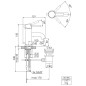 Steinberg 100 - Mitigeur de lavabo avec garniture de vidage, rose gold 100 1000 RG