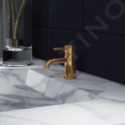 Steinberg 100 - Mitigeur de lavabo avec garniture de vidage, rose gold 100 1000 RG