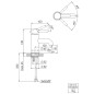 Steinberg 100 - Mitigeur de lavabo, rose gold 100 1010 RG
