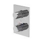 Steinberg 120 - Mitigeur thermostatique encastré pour 2 sorties, chrome 120 4133 3