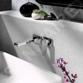 Steinberg 160 - Mitigeur de lavabo encastré, installation à 2 trous, chrome 160 1804 3