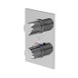 Steinberg 120 - Mitigeur thermostatique encastré pour 3 sorties, chrome 120 4123 3