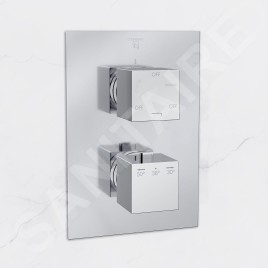 Steinberg 160 - Mitigeur thermostatique encastré pour 3 sorties, chrome 160 4123 3