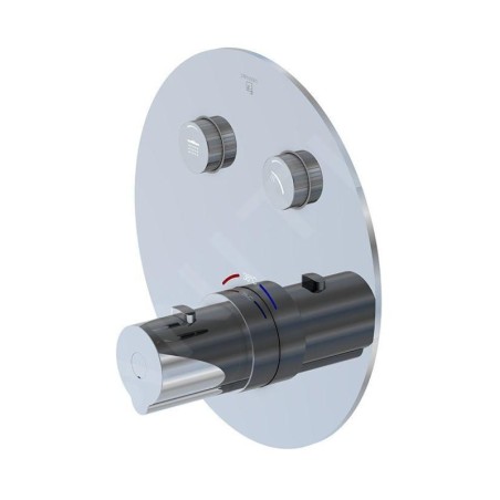 Steinberg 390 - Mitigeur thermostatique encastré pour 2 sorties, chrome 390 4321 3