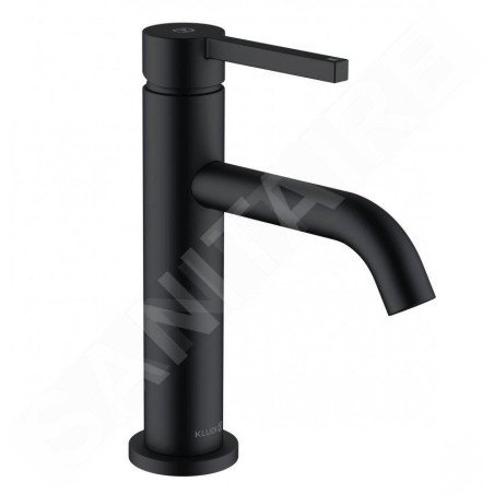 Kludi Nova Fonte - Mitigeur de lavabo avec bonde Push-Open, noir mat 202883915
