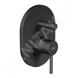 Jika Mio Style - Mitigeur encastré 2 sorties, avec corps d’encastrement, noir mat H3212F67160001