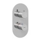 Ravak Espirit - Mitigeur thermostatique encastré pour 2 sorties, chrome X070206