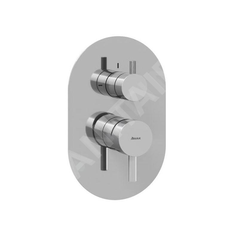 Ravak Espirit - Mitigeur encastrable, pour 2 sorties, chrome X070208
