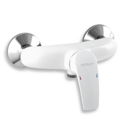 Novaservis Metalia 57 - Robinetterie de douche, blanc 57060/1,1
