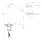 Ravak Espirit - Mitigeur de lavabo, blanc mat X070237