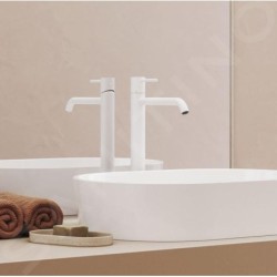 Ravak Espirit - Mitigeur de lavabo, blanc mat X070237