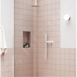 Ravak Espirit - Mitigeur encastré pour 2 appareils, avec accessoires, blanc mat X070250