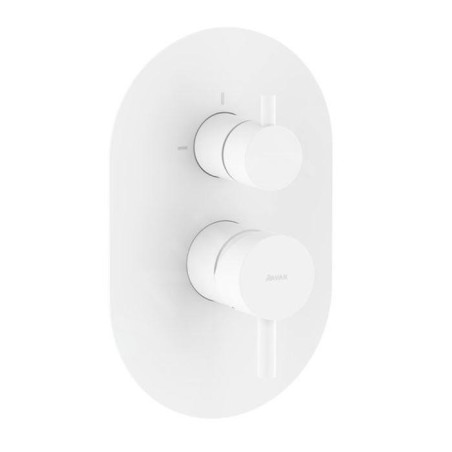 Ravak Espirit - Mitigeur encastré 2 sorties, blanc mat X070251