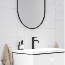 Ravak Espirit - Mitigeur de lavabo, noir mat X070273