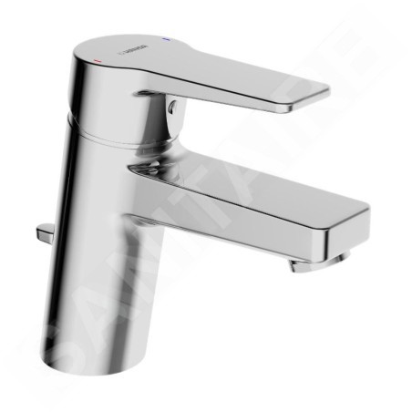 Hansa Twist - Mitigeur de lavabo avec garniture de vidage, chrome 09092283