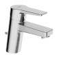 Hansa Twist - Mitigeur de lavabo avec garniture de vidage, chrome 09092283