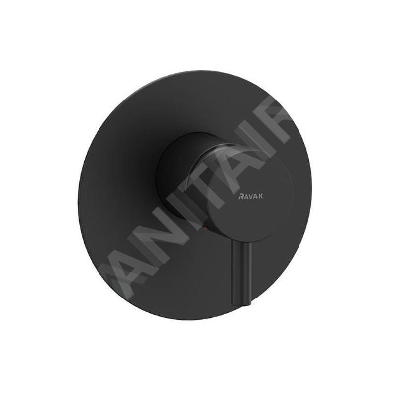 Ravak Espirit - Mitigeur encastré, pour 1 appareil, avec corps, noir mat X070285