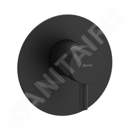 Ravak Espirit - Mitigeur encastré, pour 1 appareil, avec corps, noir mat X070285