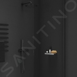 Ravak Espirit - Robinet encastré, pour 2 appareils, avec accessoires, noir mat X070287