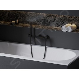 Ravak Eleganta - Mitigeur de baignoire, noir mat X070293