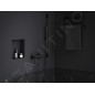 Ravak Eleganta - Mitigeur de douche, noir mat X070294