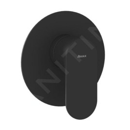 Ravak Eleganta - Mitigeur encastré, avec corps d’encastrement, noir mat X070299