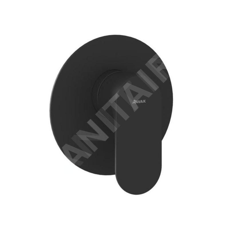 Ravak Eleganta - Mitigeur encastré, avec corps d’encastrement, noir mat X070299