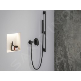 Ravak Eleganta - Mitigeur encastré, avec corps d’encastrement, noir mat X070299