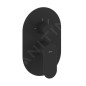 Ravak Eleganta - Mitigeur encastré 2 sorties, noir mat X070301