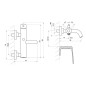 Ravak Espirit - Mitigeur de baignoire, graphite brossé X070316