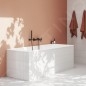 Ravak Espirit - Mitigeur de baignoire, graphite brossé X070316