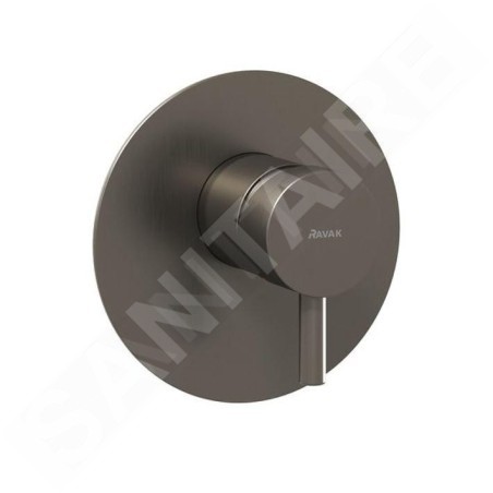 Ravak Espirit - Mitigeur encastré, pour 1 appareil, avec corps, graphite brossé X070322