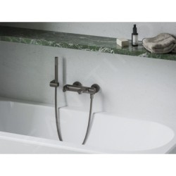 Ravak Eleganta - Mitigeur de baignoire, graphite brossé X070330